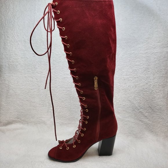 CAPE ROBBIN LACE UP BOOTS Size 6 - Picture 3 of 10